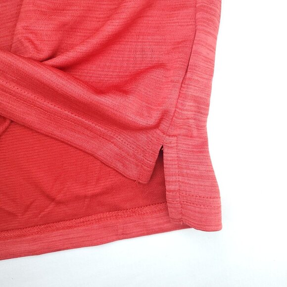 Free Country Polo Shirt Mens Large Red Ultimate Comfort Golf Short Sleeve - Picture 5 of 12